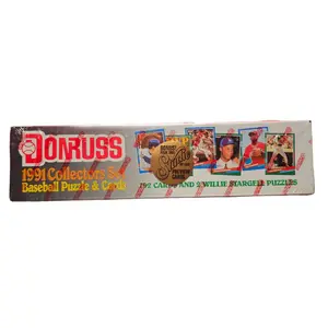 Donruss 1991 Baseball Collectors Set Sealed Box - Includes 792 Cards &  2Willie Stargill Puzzle