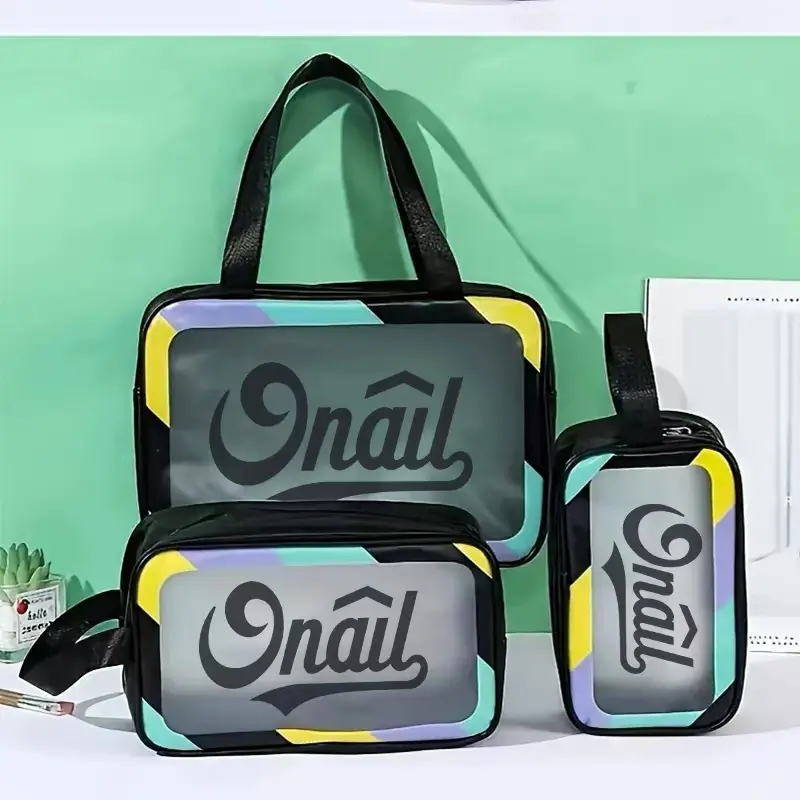 UU Four-Piece Wash Bag Set - Sleek Design, Durable Materials, Available in Various Sizes for Organized Toiletries and Accessories