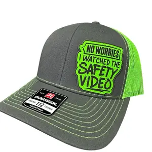 I watched the safety video funny trucker hat Richardson SnapBack adjustable hat  and fitted hats hat hats for him