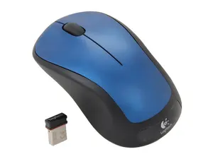 Logitech M310 910-001917 Peacock Blue 3 Buttons 1 x Wheel USB RF Wireless Optical Mouse