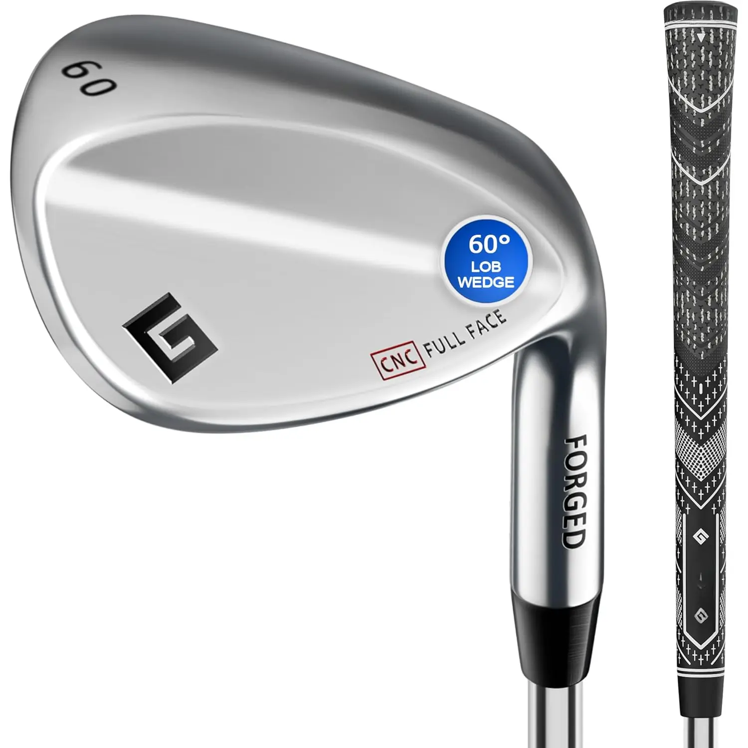 Forged Golf Wedges 50/52/54/56/58/60/69 Degree Single or Sets for Men, Right Hand  Full Face Gap Wedge Sand Wedge Lob Wedge Golf Club, Great Golf Gifts - CNC Milled Face for More Spin