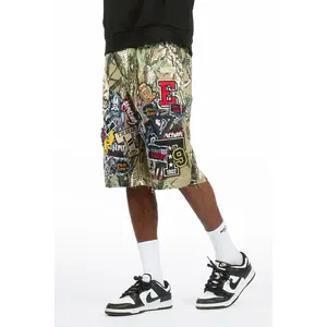Espen Tree Camo Denim Short