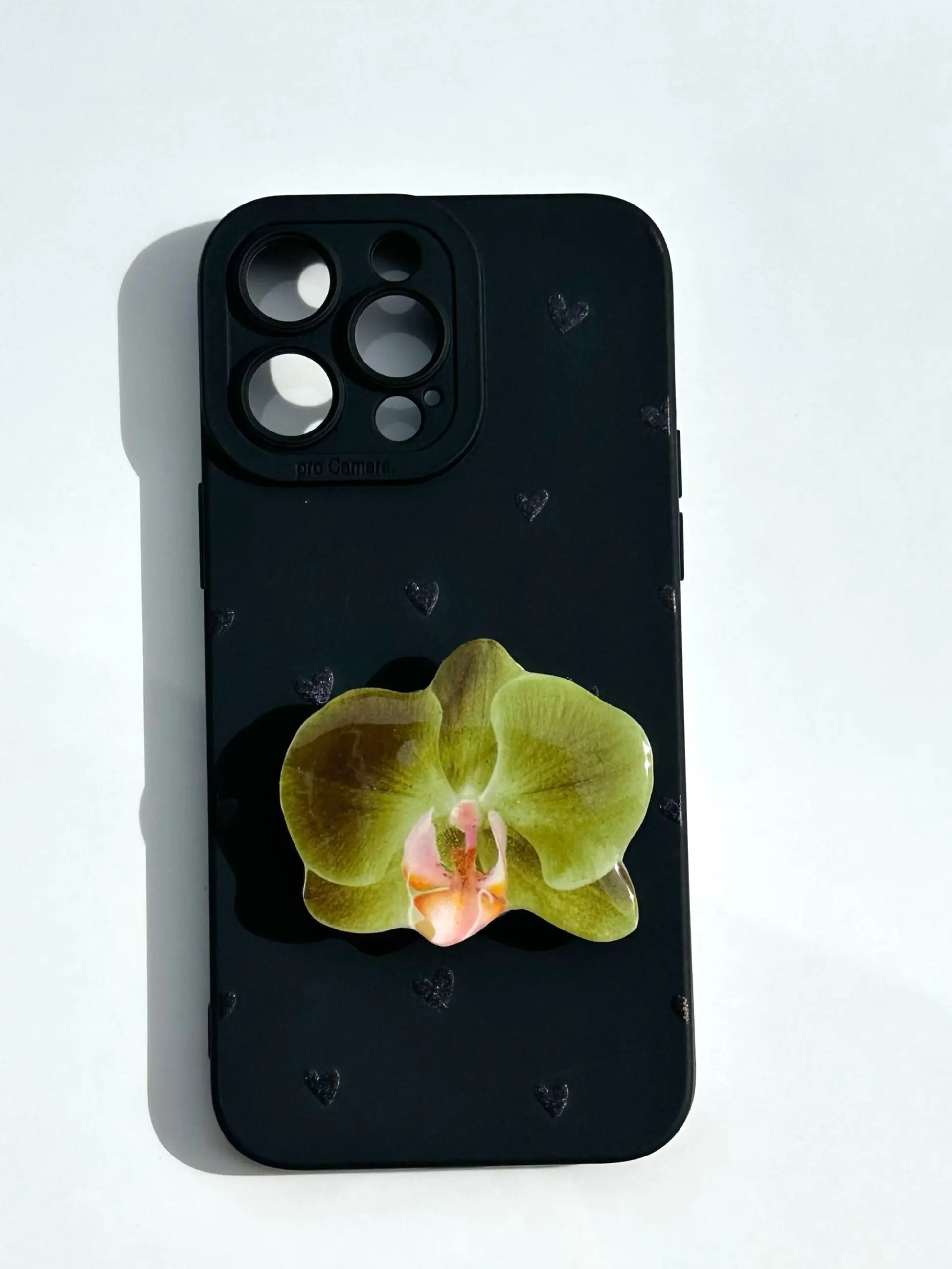 Rainbow Summer Green Matcha Orchid Blossom Flower Magnetic Pop Socket Phone Grip Summer Szn Tropical Flower Floral Vibrant Color Phone Grip Popsocket