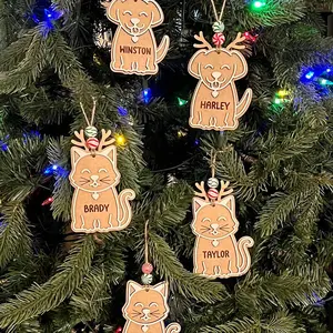 Personalized pet ornaments