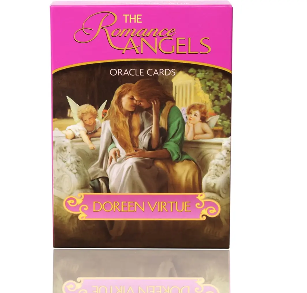 Doreen Virtue The Romance Angels Oracle Cards Deck 44 Cards for Divine Guidance & Relationships Made in China