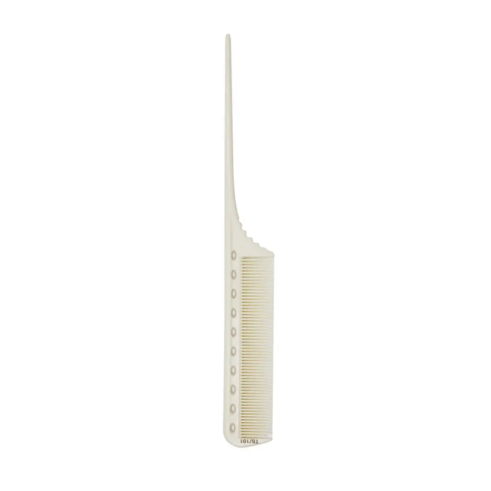 Perfect for clean parting and precise styling—your must-have tail comb for clip-in extensions and more