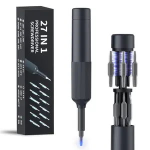 Cross-border 27-in-1 Precision Screwdriver Set Mini Repair Tools for Mobile Phones, Computers, Glasses, and Small Objects Multifunctional Portable Screwdriver Kit