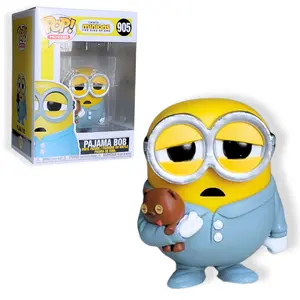 Funko Pop! Minions: The Rise of Gru - Pajama Bob #905 3.75 Inches, Despicable Me collectible figurine