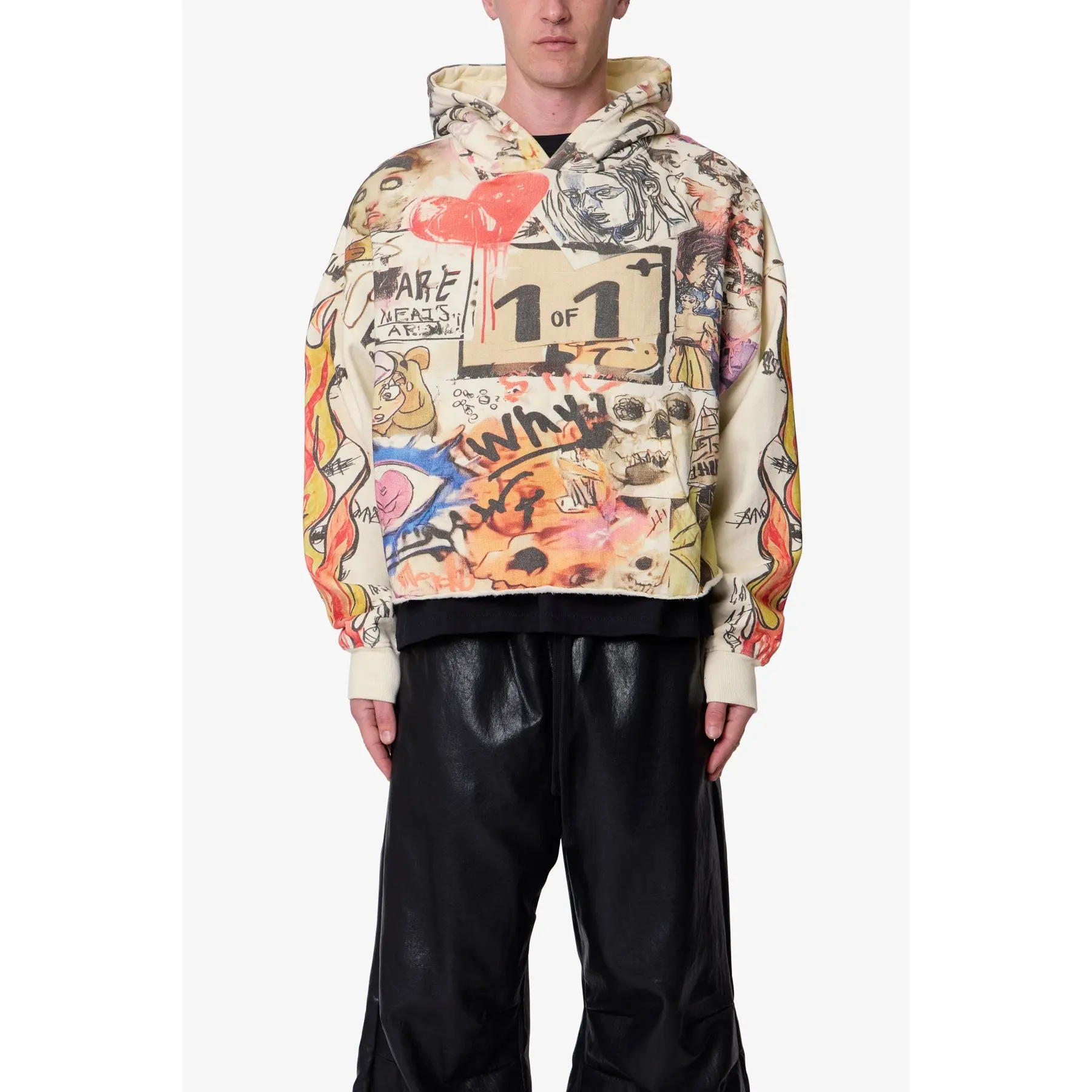 mnml Doodle Hoodie - Multi