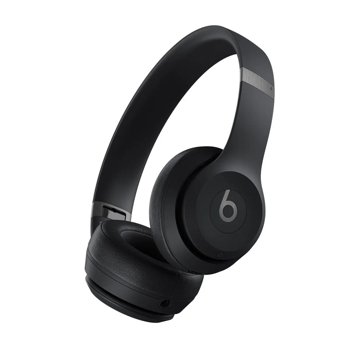 Beats Solo 4 - Wireless On-Ear Bluetooth Headphones, Up to 50-Hour Battery Life, Ultra-Lightweight Comfort, Powerful and Balanced Sound, Apple & Android Compatible - Matte Black