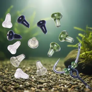 High-Strength Rustproof Anti-Wear Fishing Bead Stopper Kit with Float Lures Accessories for Various Fishing Methods in Wild Ponds Rivers Lakes
