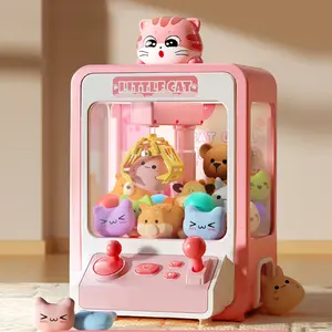 Claw Machine for kids with light,Mini doll catching machine,Valentine's Day gift for girls,Mini Claw Machine,Birthday Gifts for girls