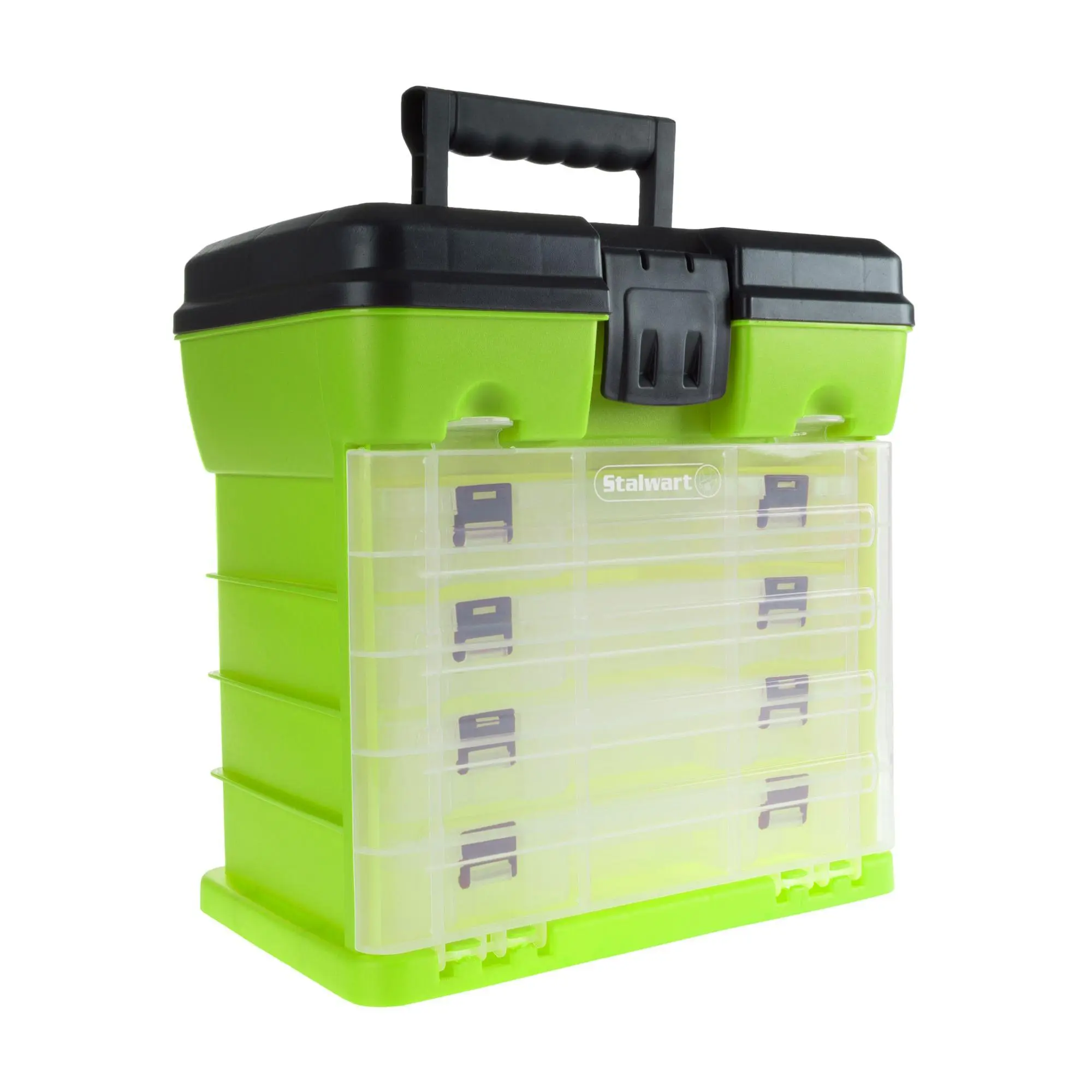 Stalwart Portable Tool Box - Small Parts Organi zer w/ Drawers