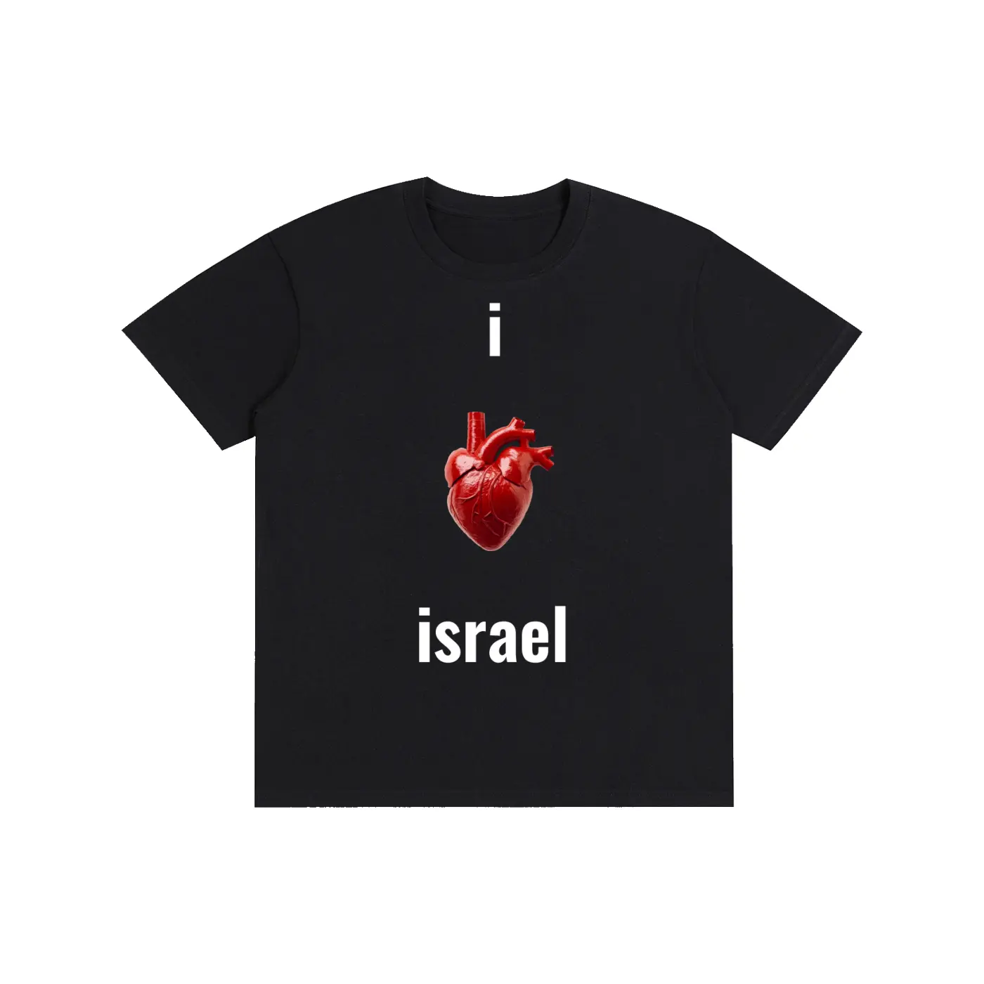 I HEART ISRAEL STATEMENT TEE (TLV-001)