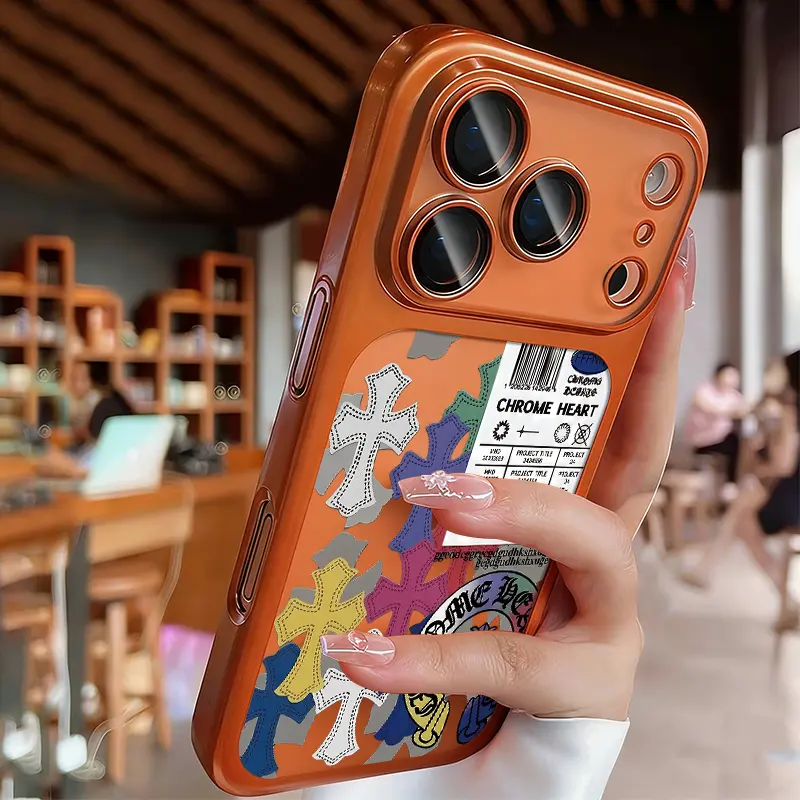 chrome hearts phone case iphone 15 pro - TikTok Shop