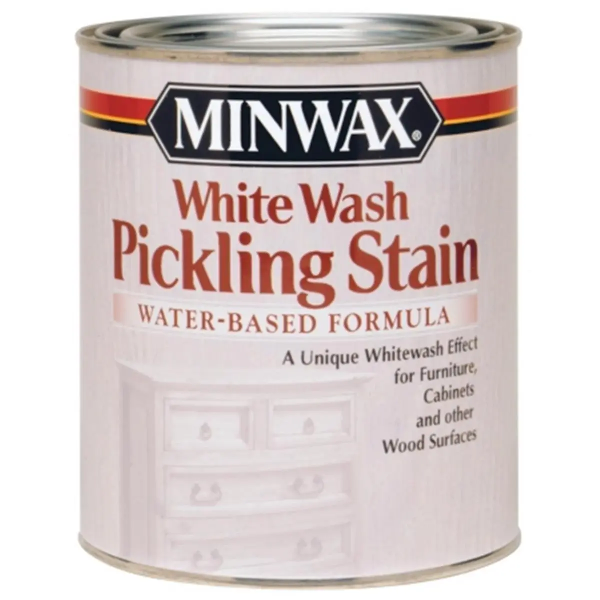 Minwax 1 Quart Transparent White Wash Water-Based Wood Stain