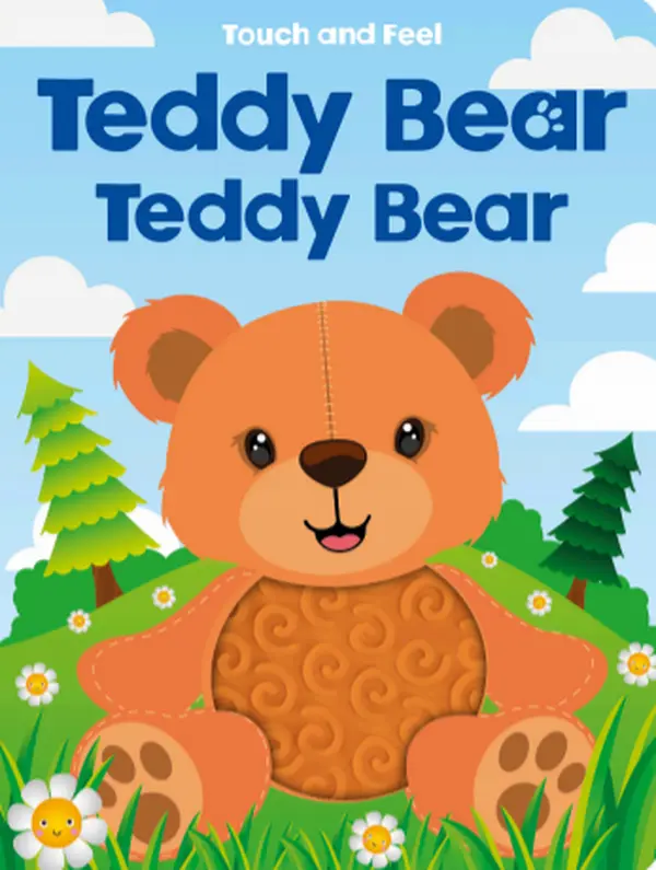 Touch and Feel Teddy Bear Teddy Bear - Soft Plush Toy with Unique Features and Comfortable Fit