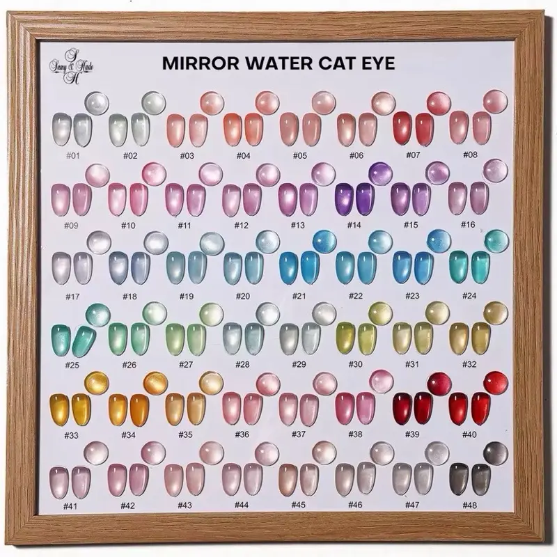Gel polish cat eye Gel polish cat eye