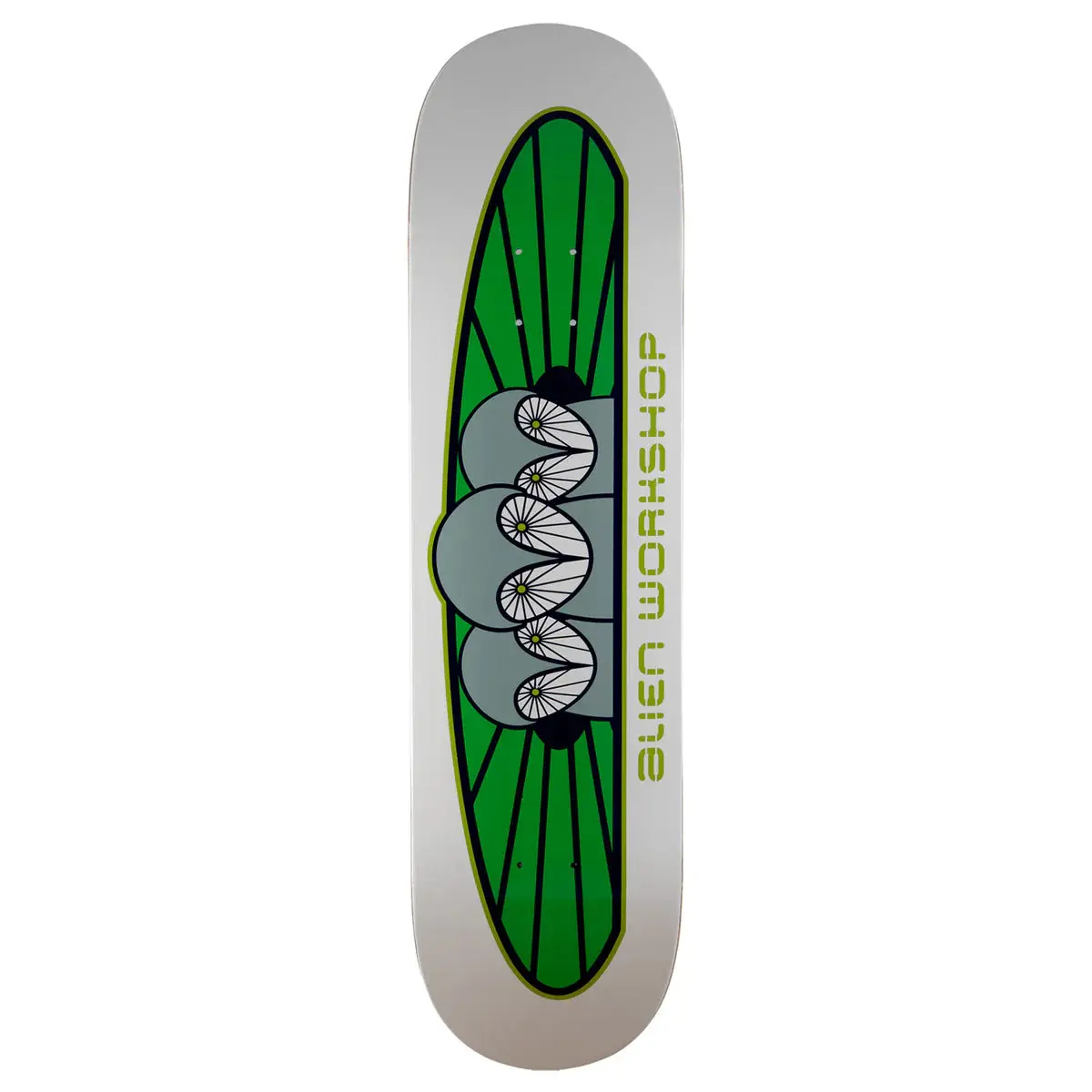 Alien Workshop Skateboard Deck Owliad White 8.25" x 32.25"