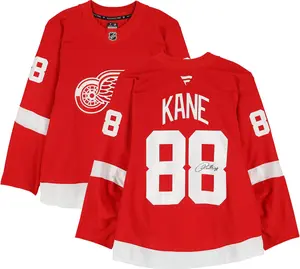 Patrick Kane Detroit Red Wings Autographed Red Pro Jersey - Fanatics Authentic Certified