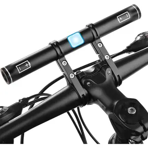 7.8'' USB Bike Handlebar Extender with 4000mAh Charger - Holds Phone, GPS & Bike Lights
