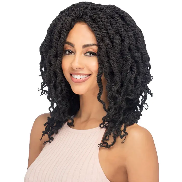 Vivica Fox Afro Soul Puff 100% Human Hair Unprocessed Natural 2X Kinky Bulk - HKAP16