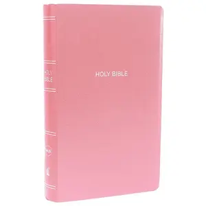 USED-NKJV, Gift and Award Bible, Leather-Look, Pink, Red Letter Edition by Thomas Nelson (Imitation Leather)