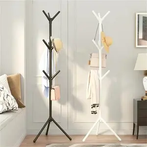Personalized Clothing and Hat Rack Floor Standing Home Essential Triangle Hanger for Organized Storage