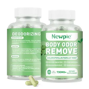 Body Deodorizing Supplement,Chlorophyll Pills for Men & Women,Natural Internal Odor Control Pills for Skin, Breath, and Gut Health, with Gluten-Free Complex,60 Capsules (60 Capsules)