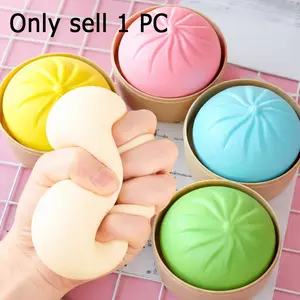 Giant Mystery Dumpling Squishy, Super Mega Rainbow Mystery Dumplings, Jumbo Dumpling Squishy, Fun Stress Relief Toy
