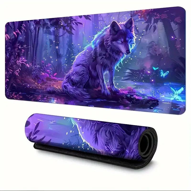 High-Quality Mouse Pad with a Non-Slip Rubber Base, Designed for Precise Control And Stability, Providing Full Keyboard Coverage with Stitched Edges, Perfect for Home, School, Office, And Gaming