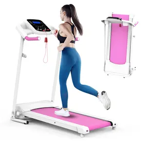 【Bellemave】Foldable Electric Treadmill 2.5HP Motorized Running Machine with 12 Perset Programs 265LBS Weight Capacity Walking Jogging Treadmill