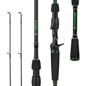 KastKing Zephyr Dual Tip Fishing Rod, Lightweight KastFlex IM6 Graphite Spinning & Casting Rod, Fuji O-Ring Guide, Dual Tips Section for Different Powers, Drop Shot Hook Keeper, EVA Grip