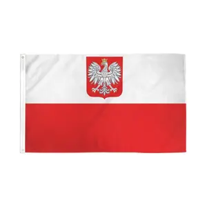 Poland (Eagle) Flag 2x3ft Poly
