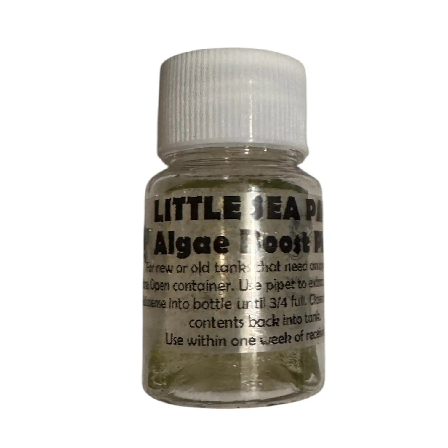 LSP Algae Boost Plus for Sea-Monkeys & Brine Shrimp Tanks - Enhances Algae Growth & Supports Aquatic Environment - Aquarium Water Cleaner Natural
