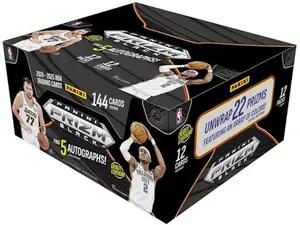 **Team Break** Panini 2025 Prizm Black Debut Edition - 5 Autographs, 144 Cards, High-Quality NBA Memorabilia for Collectors
