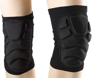 Knee Pads - Breathable Soft Lightweight Unisex Padded for Skiing Skating Snowboarding with 2 Attributes Feature Sports Gear