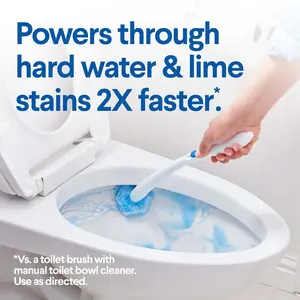 Clorox ToiletWand Toilet Cleaning pack ,ToiletWand, Caddy and 6 Refills, Pack of 6