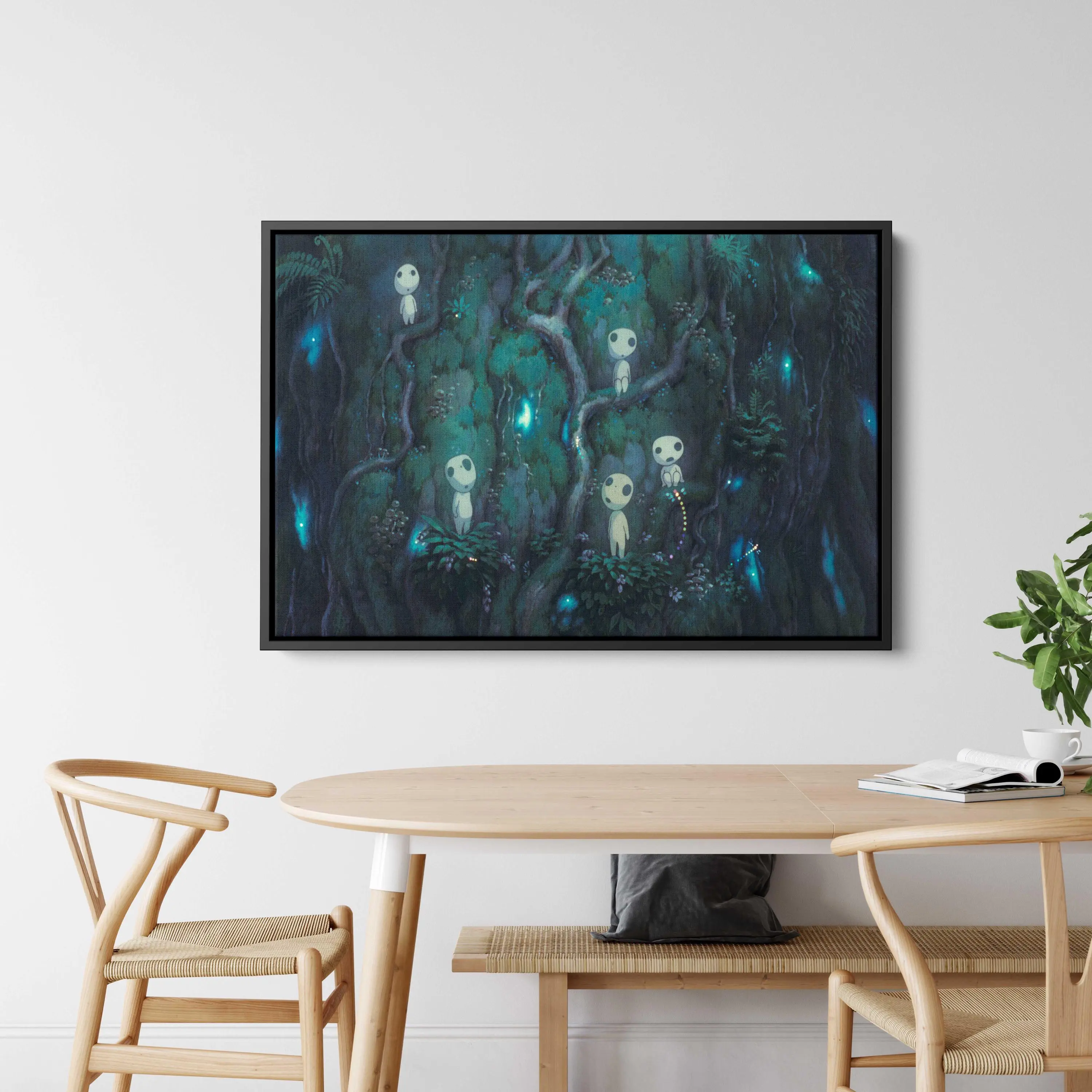 Princess Mononoke Poster, Studio Ghibli Poster Wall Art, Japanese Anime Art, Anime Fan Gift, Studio Ghibli Poster, Anime Poster Art