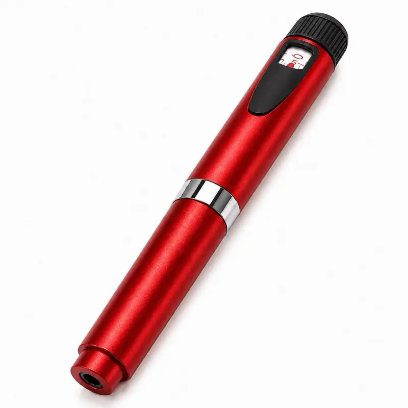 Reusable Research Applicator V2 - Pen Only - Red Frosted Matte Finish