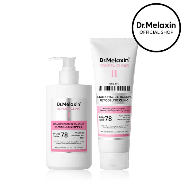 [Dr.Melaxin Official] Bondex Hair Protein Bonding Remodeling Line - Treatment & Shampoo | Softness, Repair, Glossy, Strength, Hydration