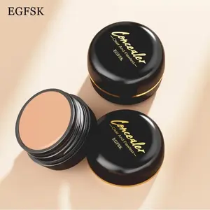 Blunder Cover 2/4/6 pcs Pot Concealer Set Long-Lasting Moisturizing, Infallible Concealer, Too Faced Concealer, Fit me Foundation, Makeup Beauty Cosmetic Lightweight Concealer,Hydrating Makeup Concealer, Skin-Friendly Formela, 2 Color, Concealer Cream Ful