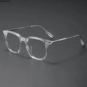 Anti-Blue Light Glasses – Unisex TR90 Full Rim Eyewear, Lightweight Square Frames, Eye Strain Relief, Men & Women