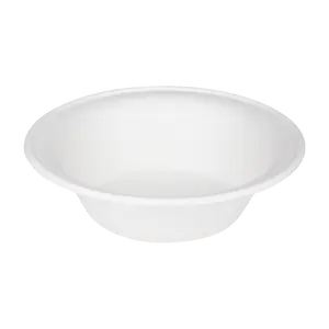 Karat Earth 32oz Eco-friendly Bagasse Bowls, White - 500 pcs