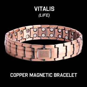 Vitalis Copper Magnetic Bracelet TT: Helps Pair Veterans With A Service Dog Or Shelter Dog