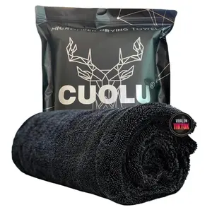 Car Drying Towel Quick Drying 1400gsm Ultra-Absorbent Microfiber Drying Towel For Automotive Detailing Vehicle Wash Kit Christmas Gift Super Absorbent & Soft Fiber