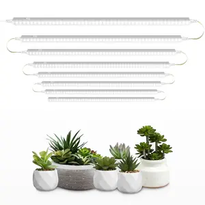 Barrina T5 Grow Lights, 2FT, 5000K Full Spectrum, 80W (8 x 10W, 500W Equivalent) for Indoor Plants, Greenhouse, Plug and Play, 8 Packs