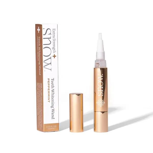 SNOW Gold Teeth Whitening Pen | Extra Strength Whitening Gel | Hydroxyapatite Whitening Pen | On the Go Teeth Whitening | Enamel Safe for Sensitive Teeth