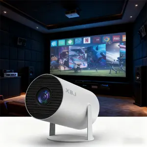 All-in-One Smart Entertainment Hub | Android TV Projector with WiFi 6 | Stream Netflix & YouTube Directly | Auto Setup & Voice Control | BLACK FRIDAY Offer | Ideal New Year's Gift