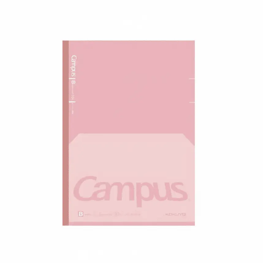 Kokuyo Campus Notebook B5 Flat - Pink